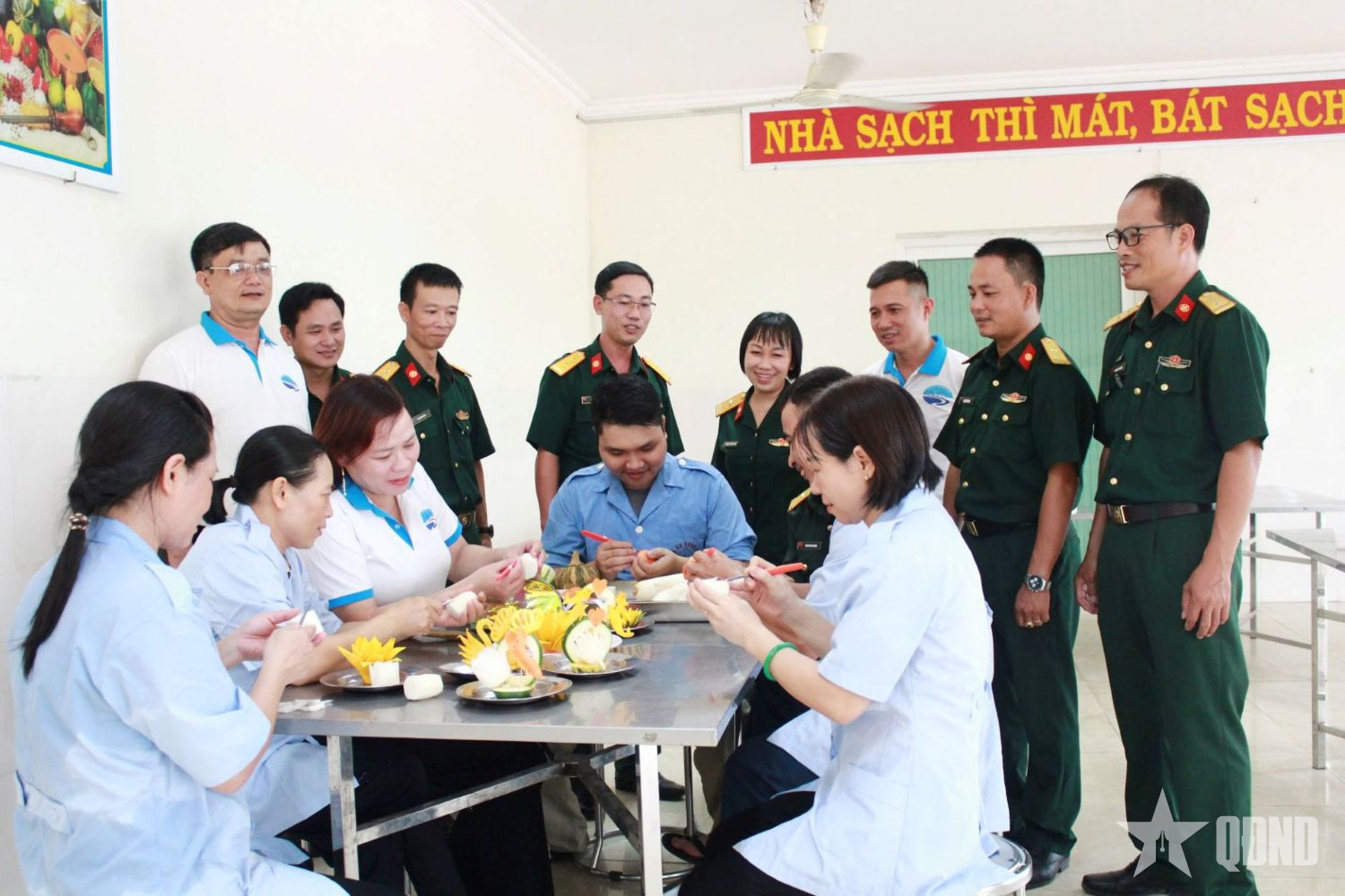 Trường Sĩ quan Thông tin: Nâng cao tay nghề cho nhân viên nuôi quân